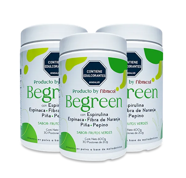 envase Batido verde BeGreen