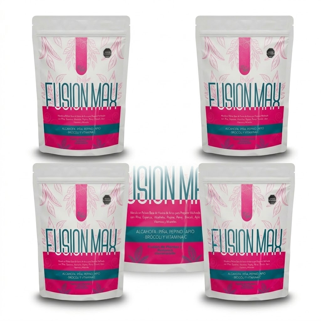 x4 Té Diurético Natural FusionMax