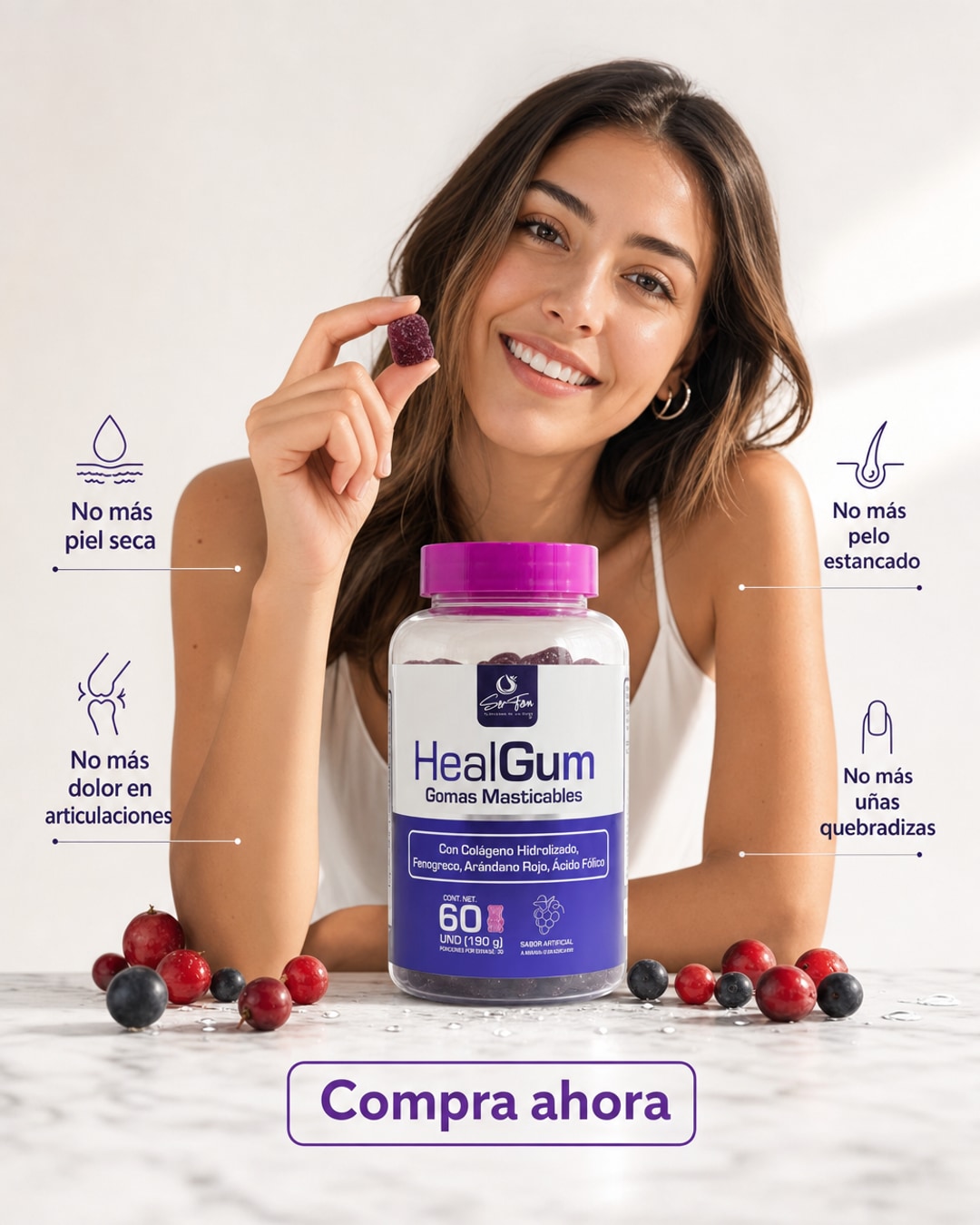 Gomas masticables de Colágeno x2 - Imagen 8
