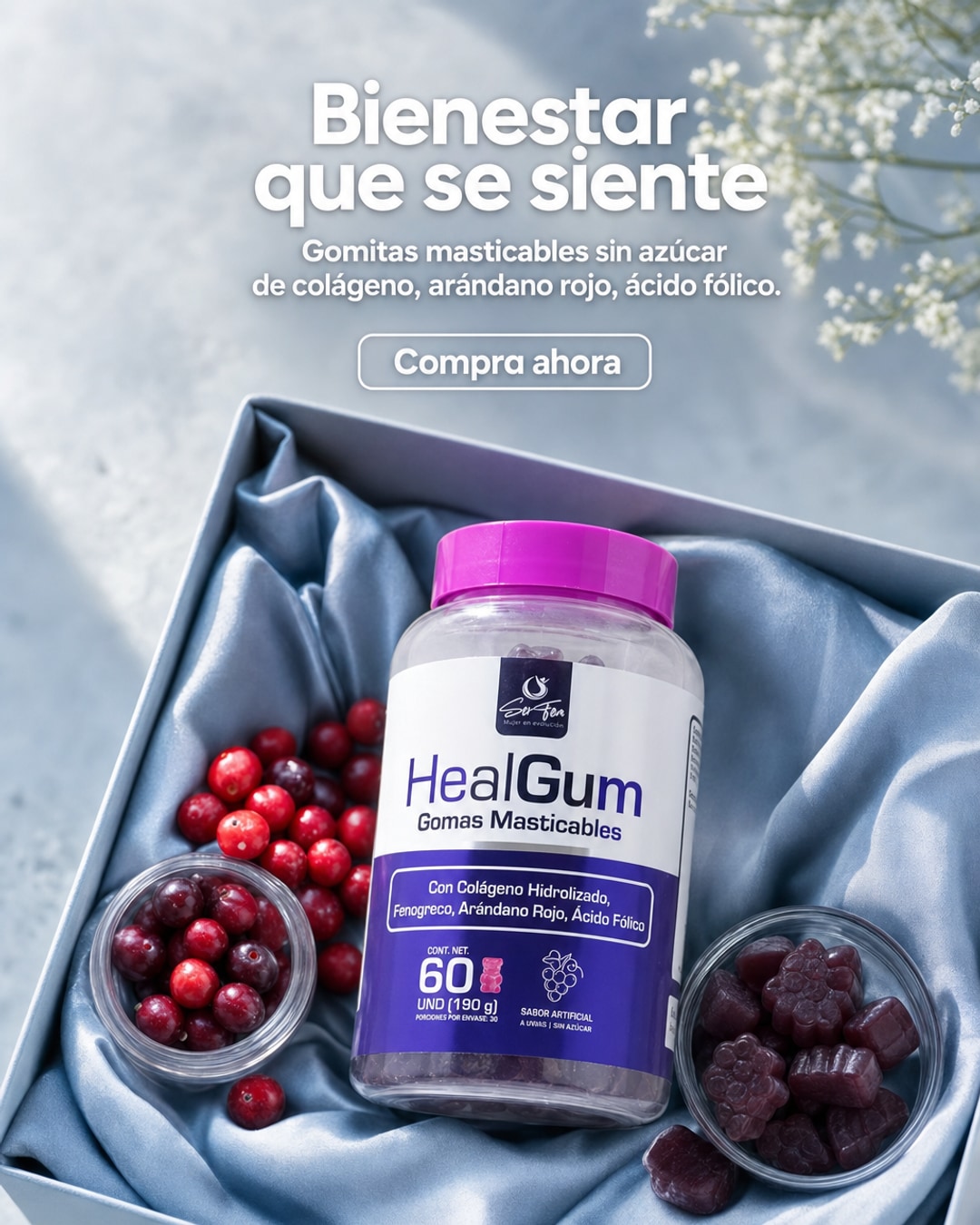 Gomas masticables de Colágeno x2 - Imagen 5